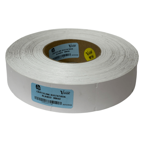 Cartulina sulfatada acabado brillante para etiquetas - Etiquetas Vime