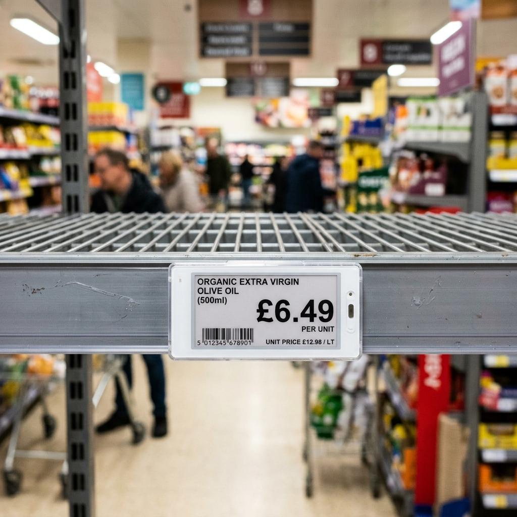 Etiquetas retail rack precio código de barras punto de venta - Etiquetas Vime