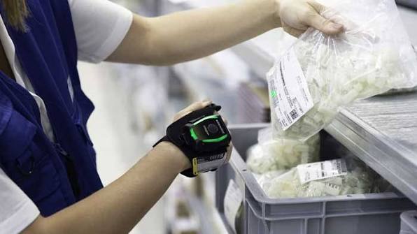Datalogic CODiScan en operación de picking