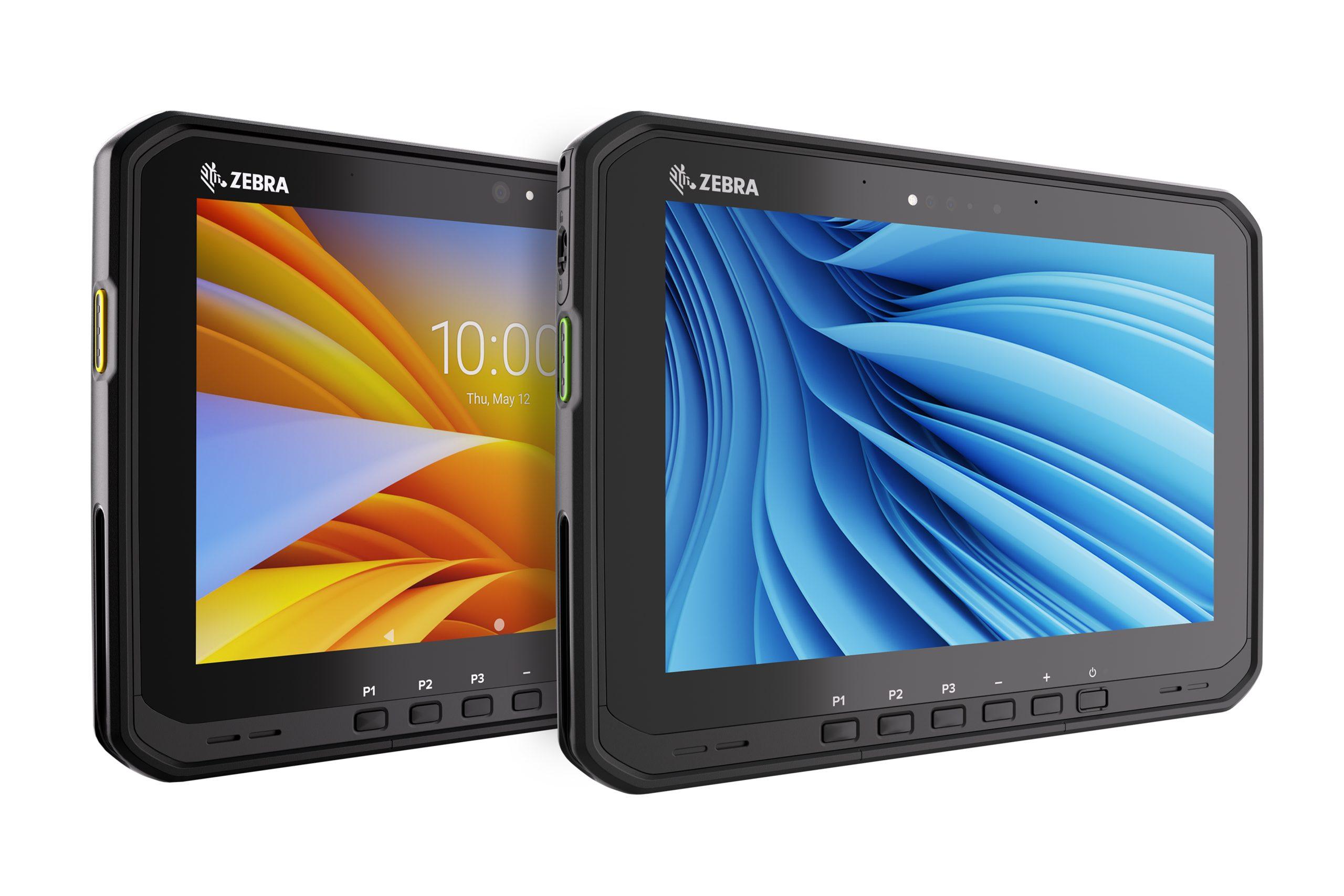 Zebra ET6X, tablet robusta disponible en Android o Windows